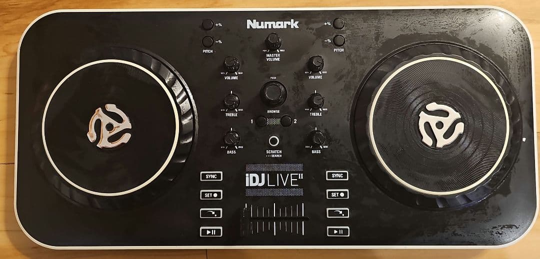 NUMARK ニュマーク DJコントローラ iDJ Live II 配線なし