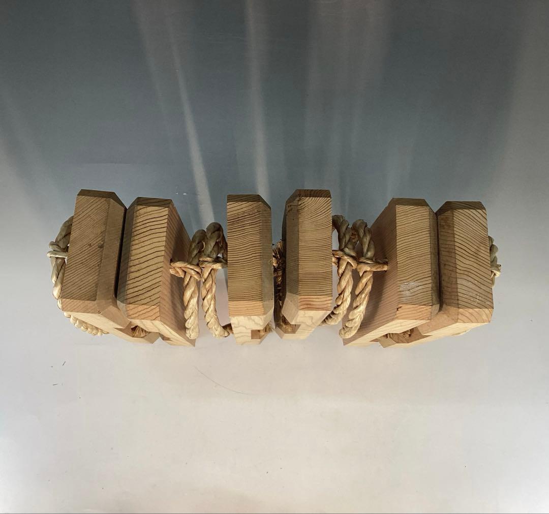 【中古品】露地下駄　駒下駄　3足セット②（紙箱）USED〈税込•送料込〉