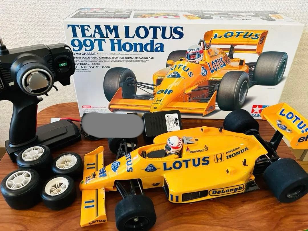 タミヤ　ラジコン　ロータス 99T HONDA（完成品）　セット