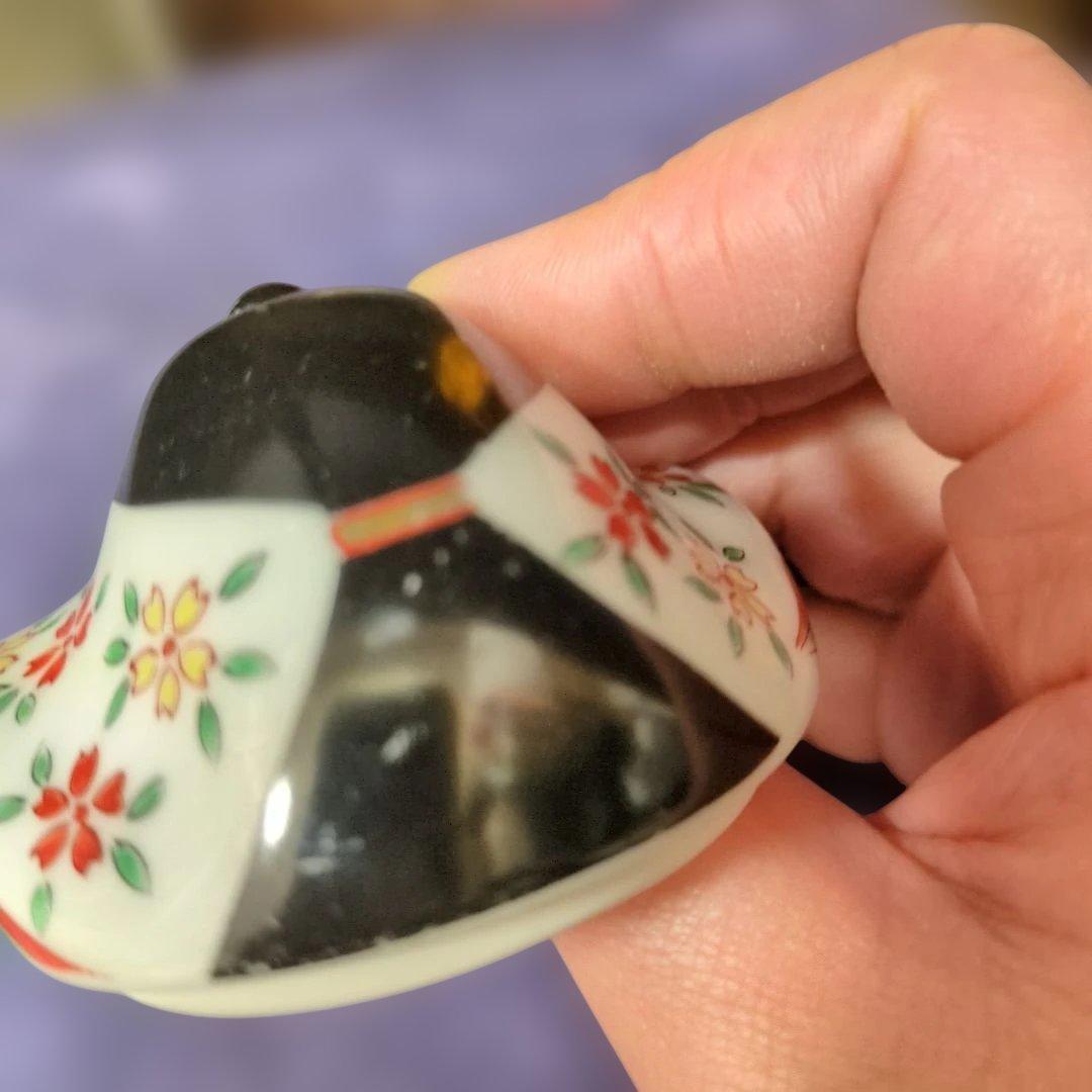 花柄陶器小物