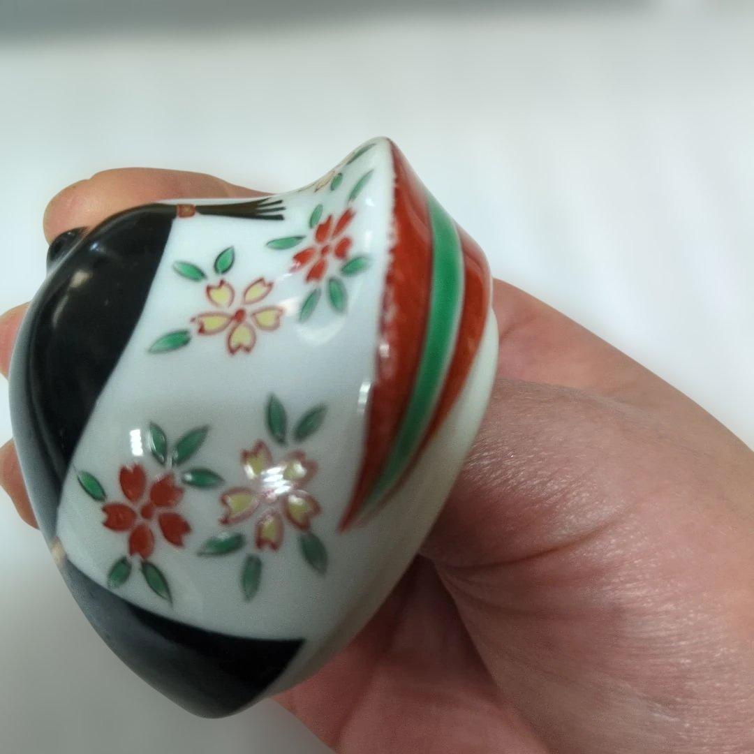 花柄陶器小物