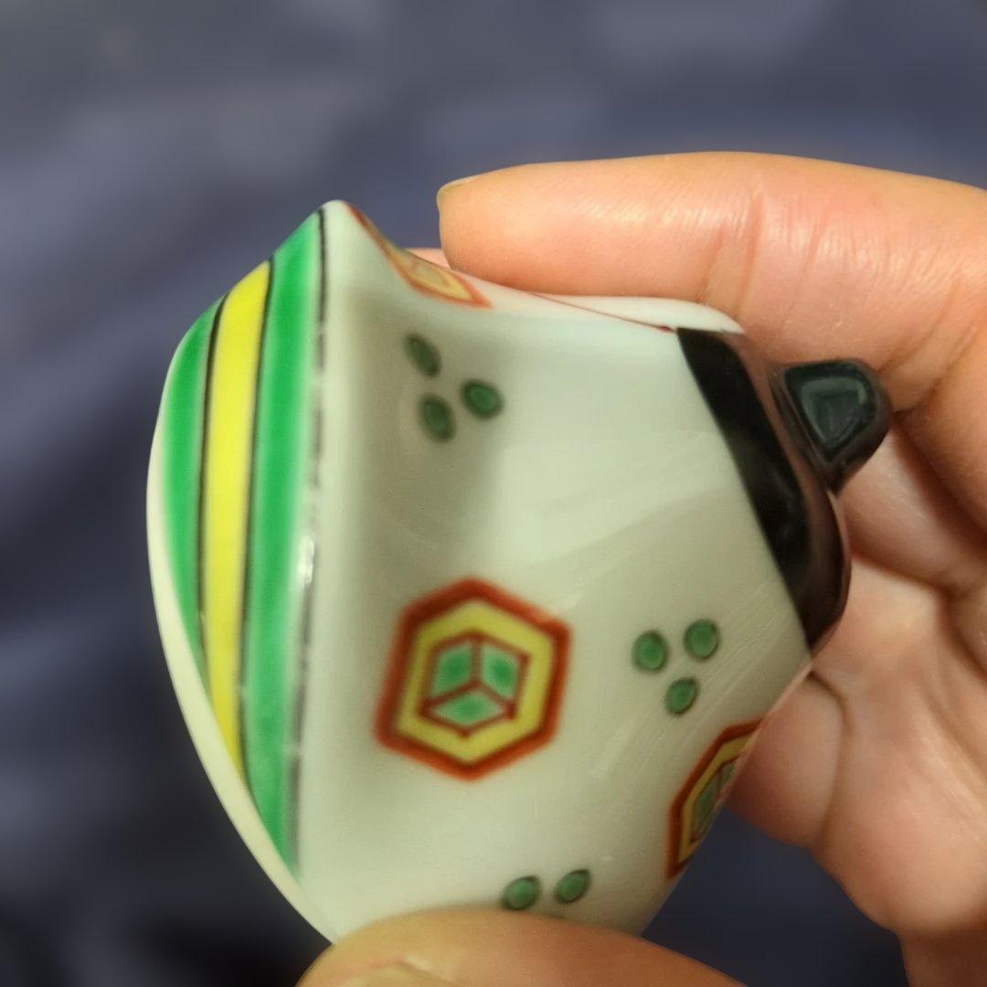 花柄陶器小物