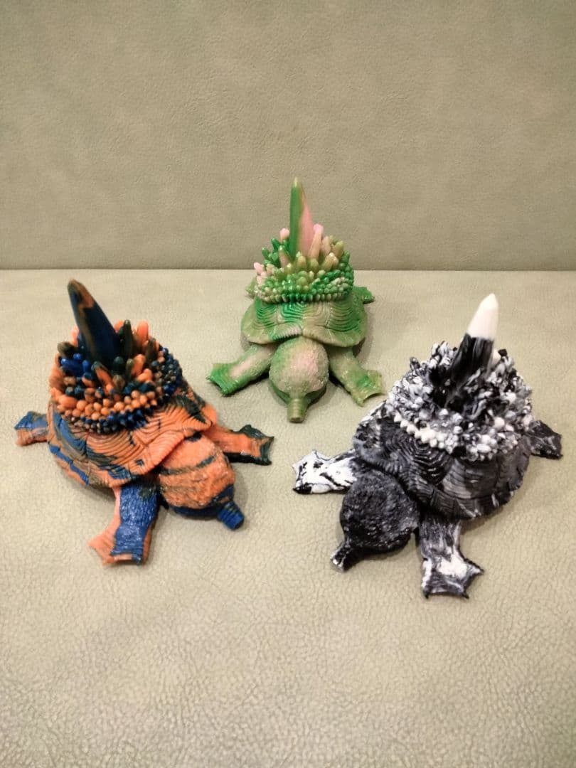 ソフビ　monstock　ガミグラゴン　幼体　杉山実　安楽安作　ブルマァク