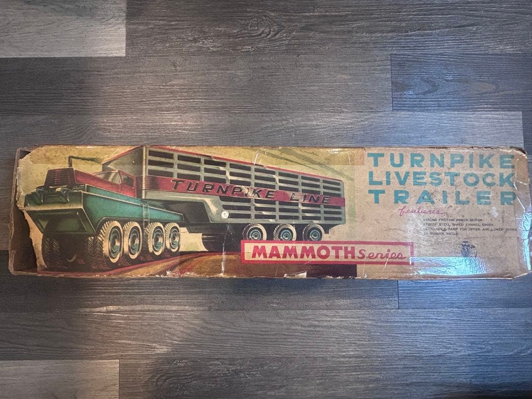 鉄道模型 TURNPIKE LIVESTOCK TRAILER MAMMOTH