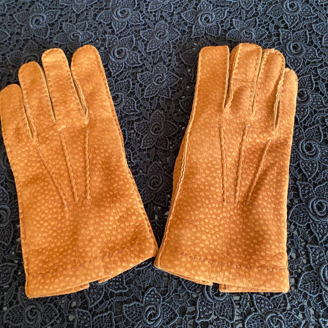 MEROLAメローラカピバラ手袋ライトブラウン