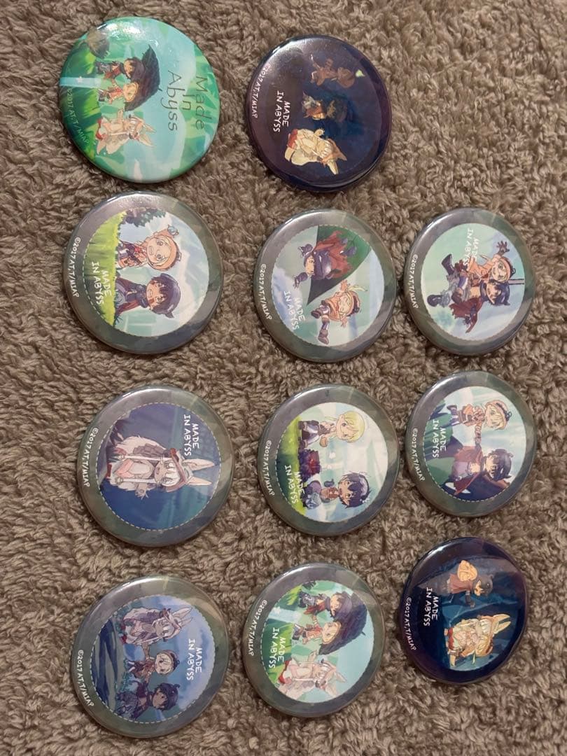 メイドインアビス 缶バッジ まとめ売り