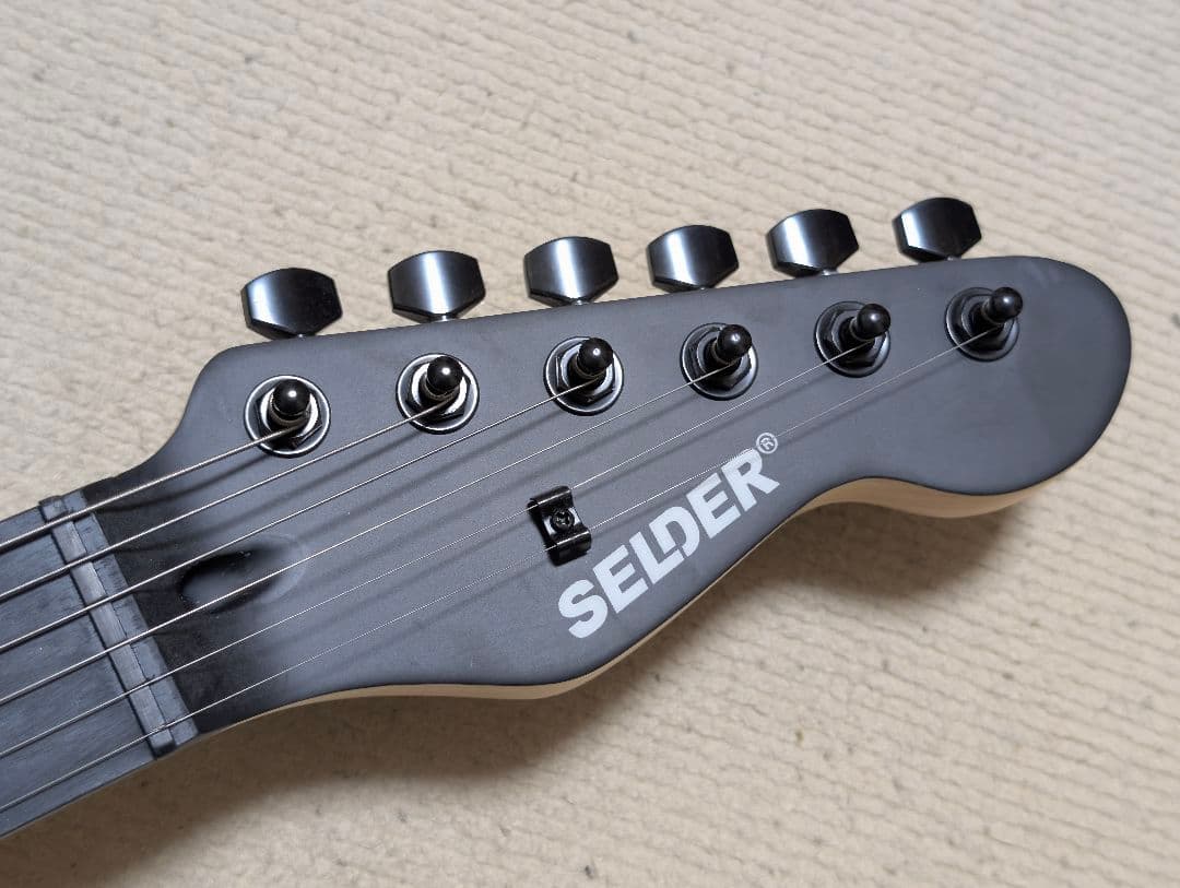 SELDER STC-04 エレキギター マットブラック