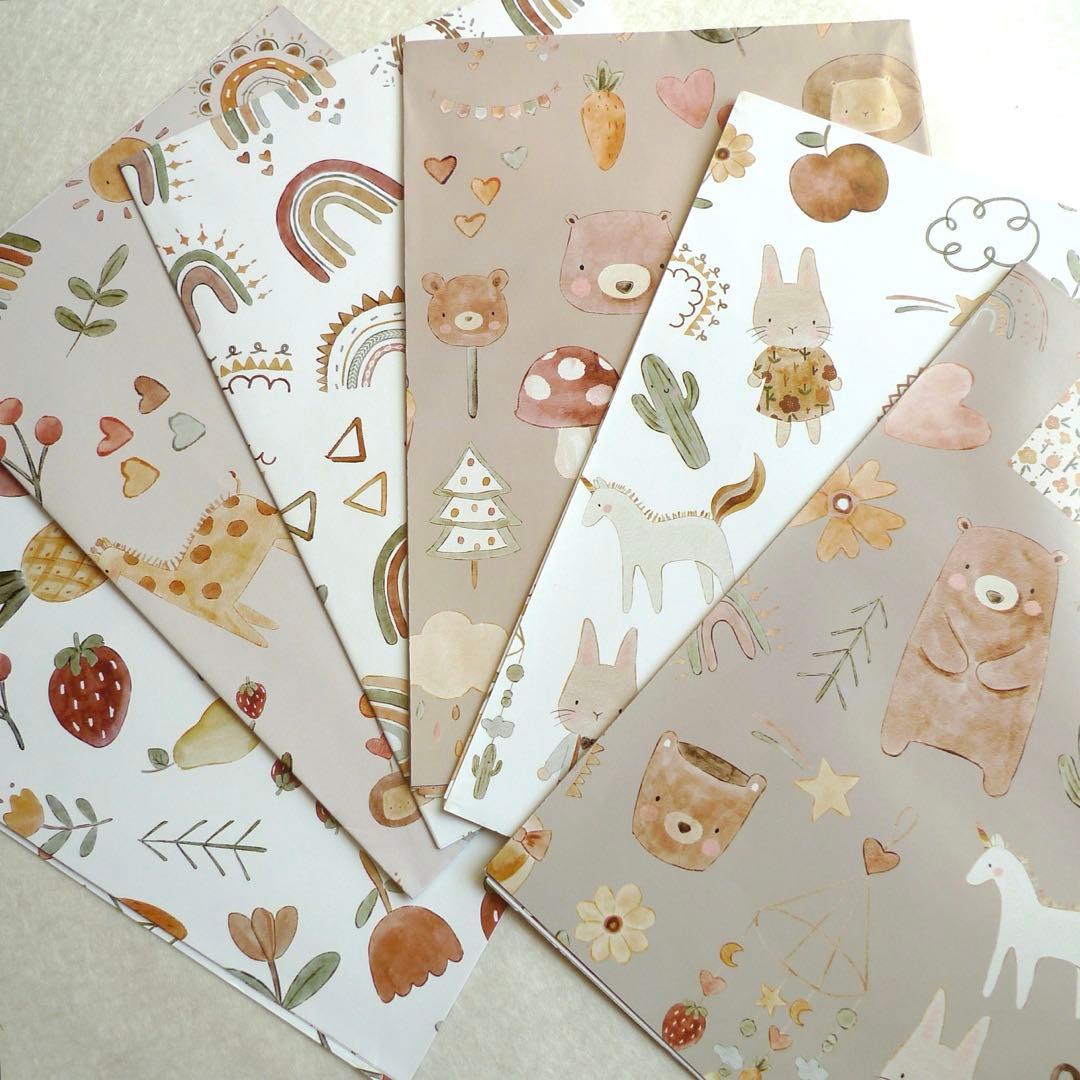 【調整中】R230 包装紙6枚セット(1,080)