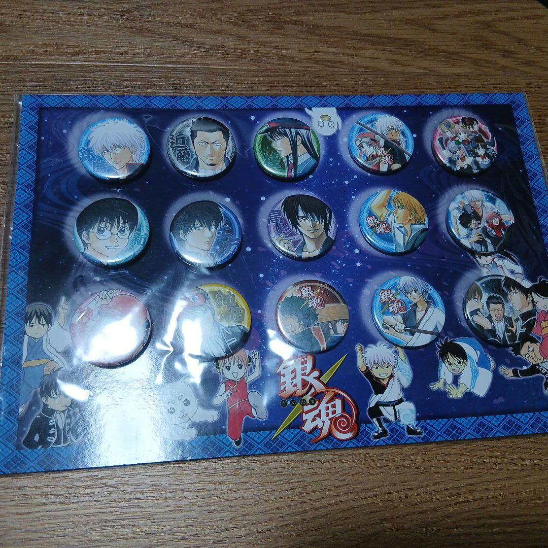 銀魂　原作　ミニ缶バッジセット