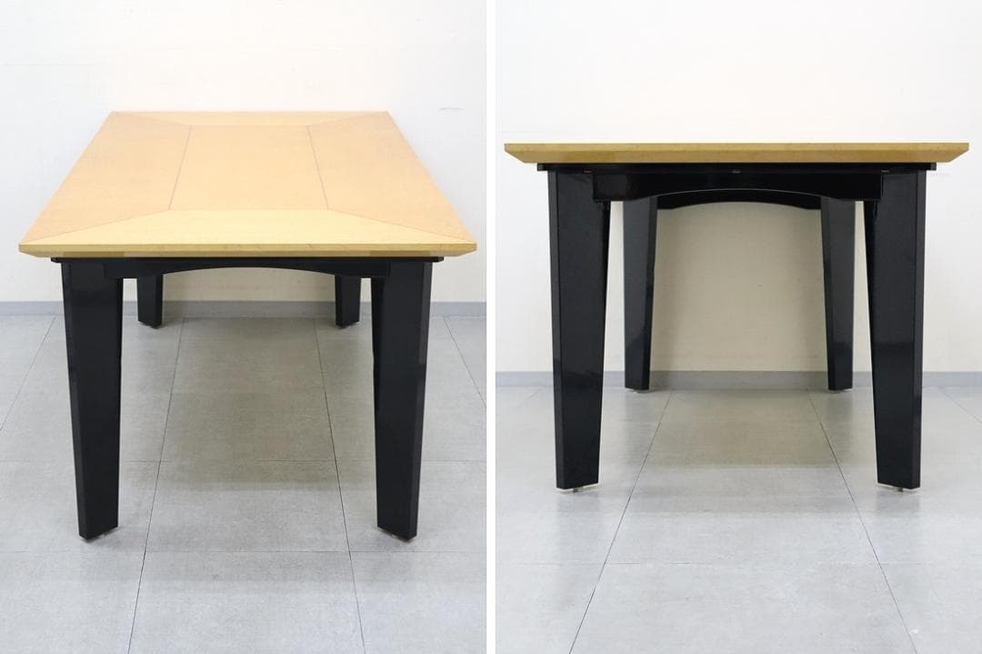 IDC大塚家具 スプレンダー 最高級 バーズアイ メープル ダイニング テーブル