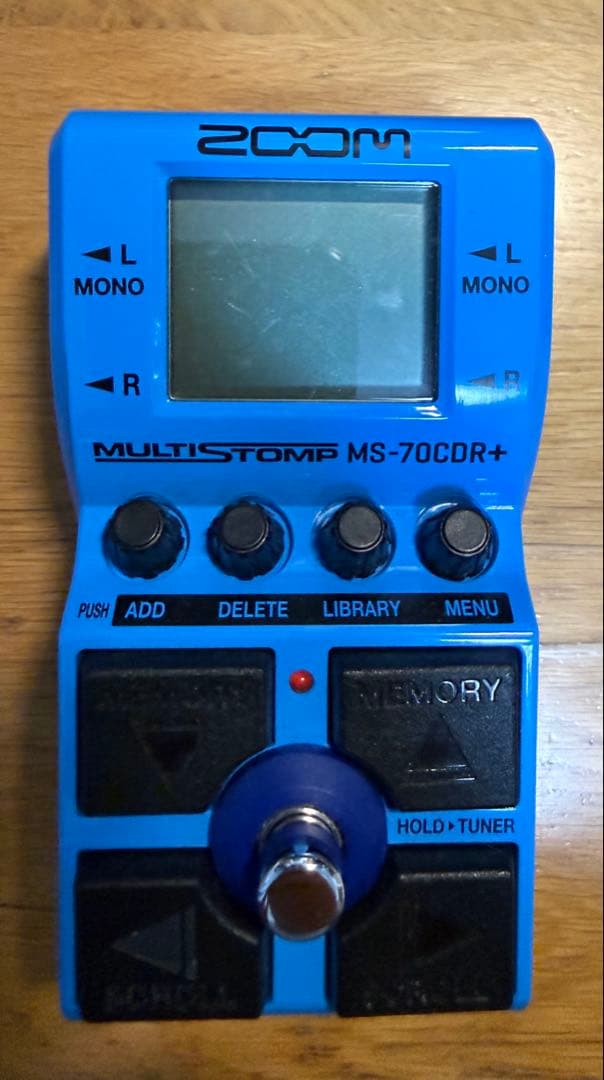 ZOOM MS-70CDR+マルチエフェクター ms70cdr+ 動作確認済み