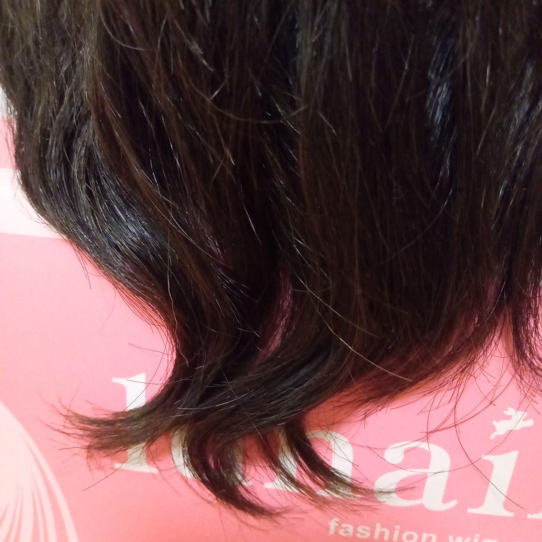 【タグ付】ラパンドアール リュネール ウィッグ 高級人毛使用 ナチュラルブラウン