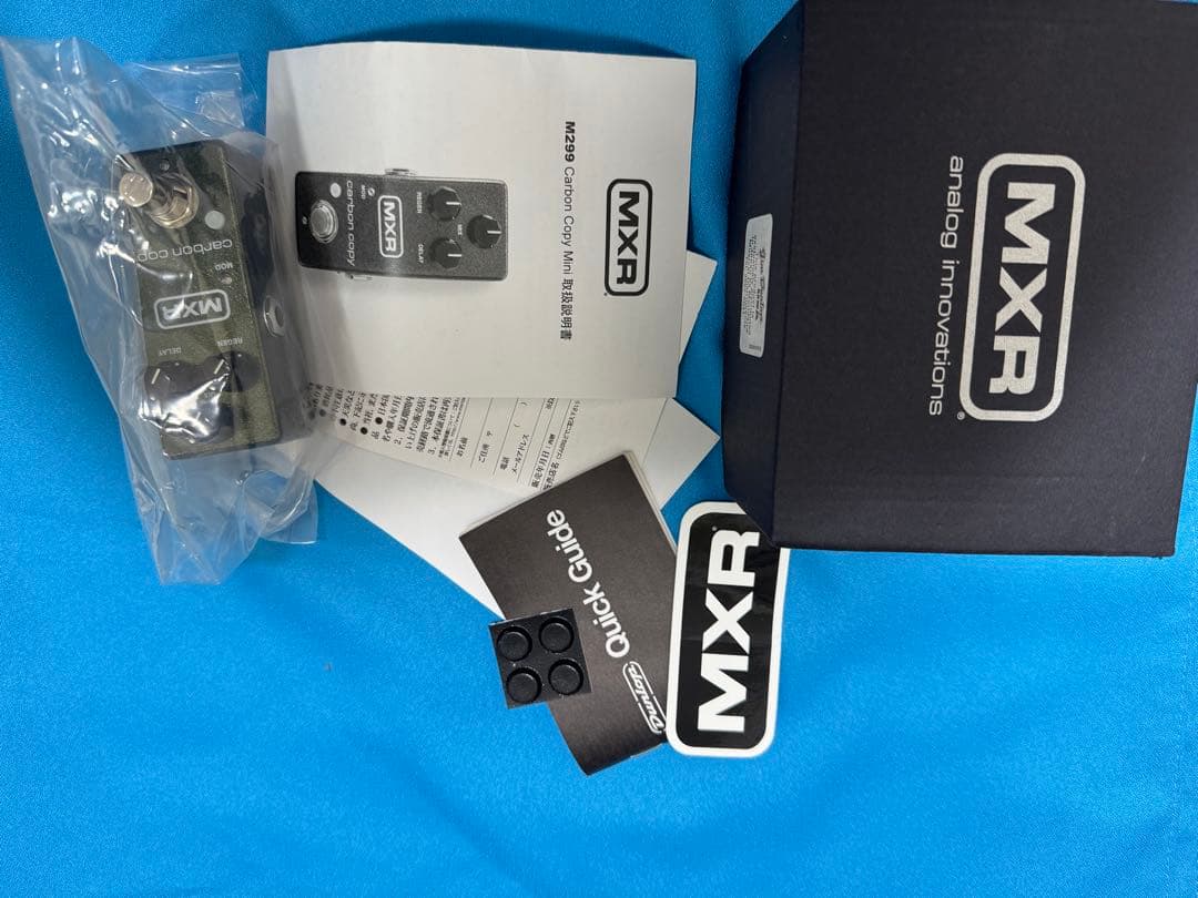 【付属品完備】MXR Carbon Copy Mini アナログディレイ 傷あり