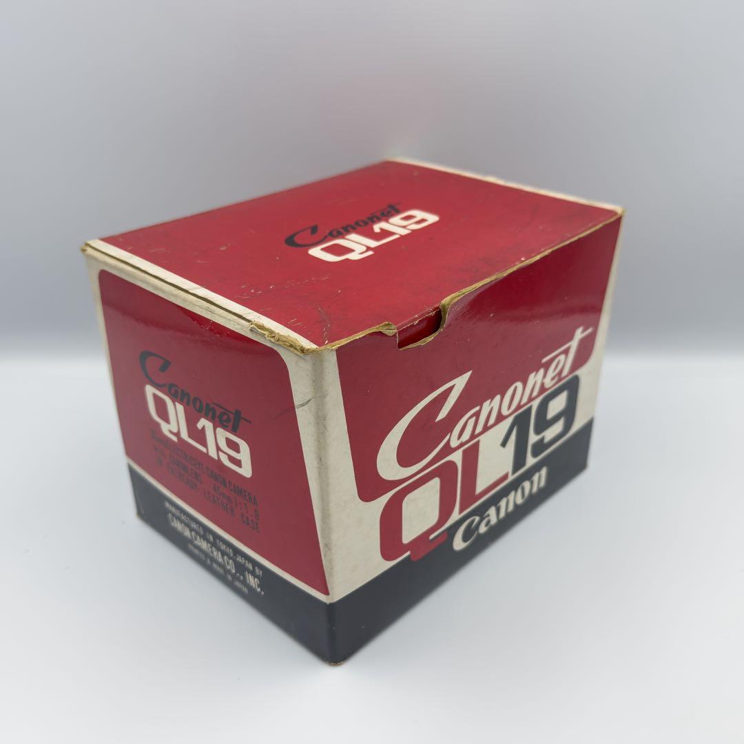Canon Canonet QL19 完璧なコンディション、オリジナル付属品完備