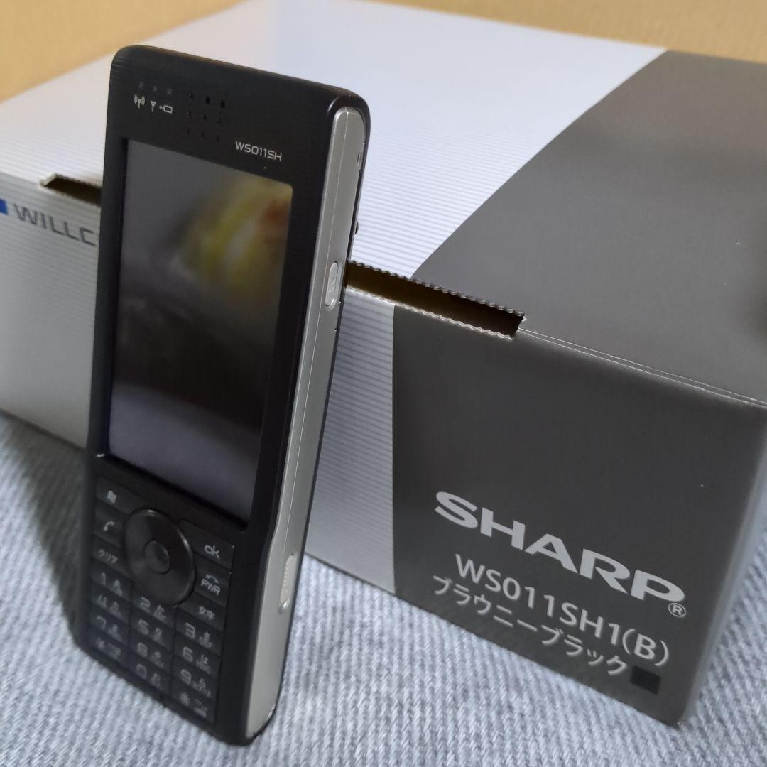 [未使用] WILLCOM SHARP WS011SH1(B)