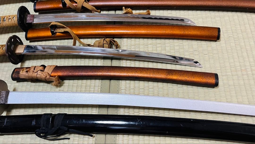 模造刀 6振り まとめ売り限定 格安 パーツ取り 資料 ジャンク251013-1