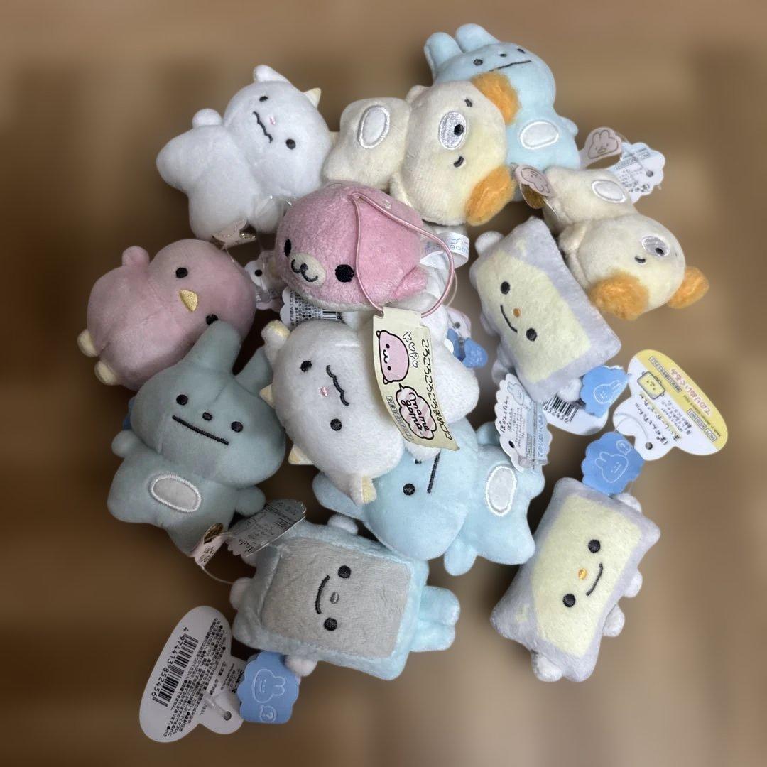 新品・入手困難・激レア・サンエックス・まめゴマ・ぽかんとたん・てのりぬいぐるみ