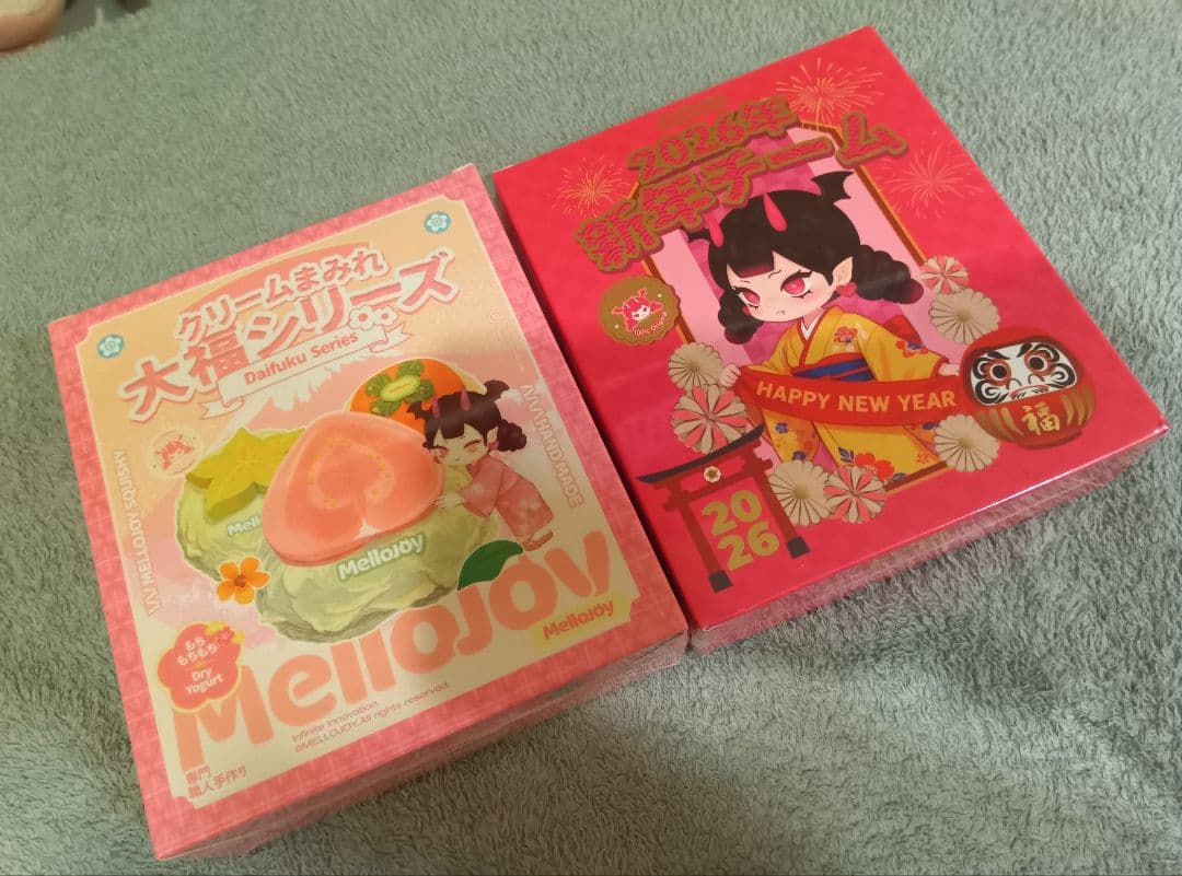 バラ可 Mellojoy 新年チーム 大福 未開封 とろんスクイーズ