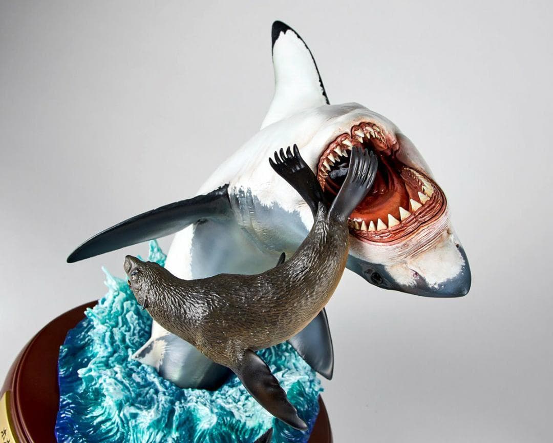 【海洋堂】NATURE TALES ホホジロザメ☆松村しのぶ