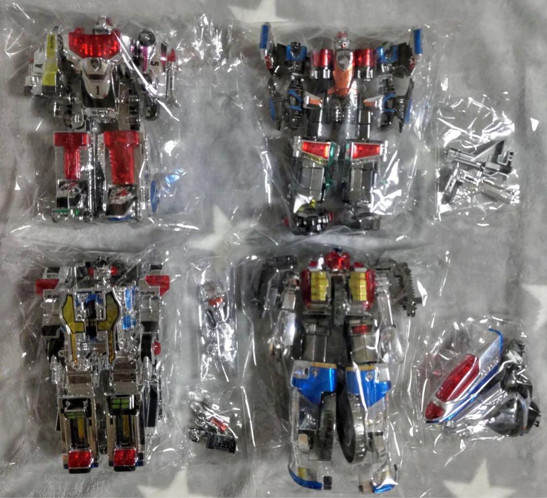ミニプラ デカレンジャー キャンペーン 銀ピカ ロボ 4体セット 当選品 非売品