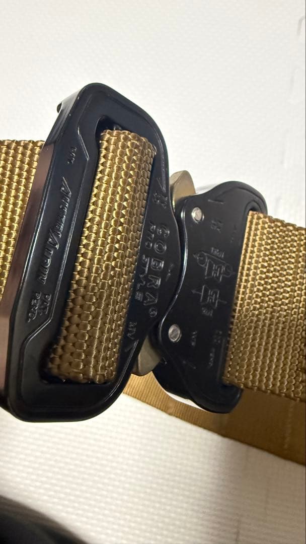タスマニアンタイガー モジュラー ベルト Mサイズ コヨーテブラウン