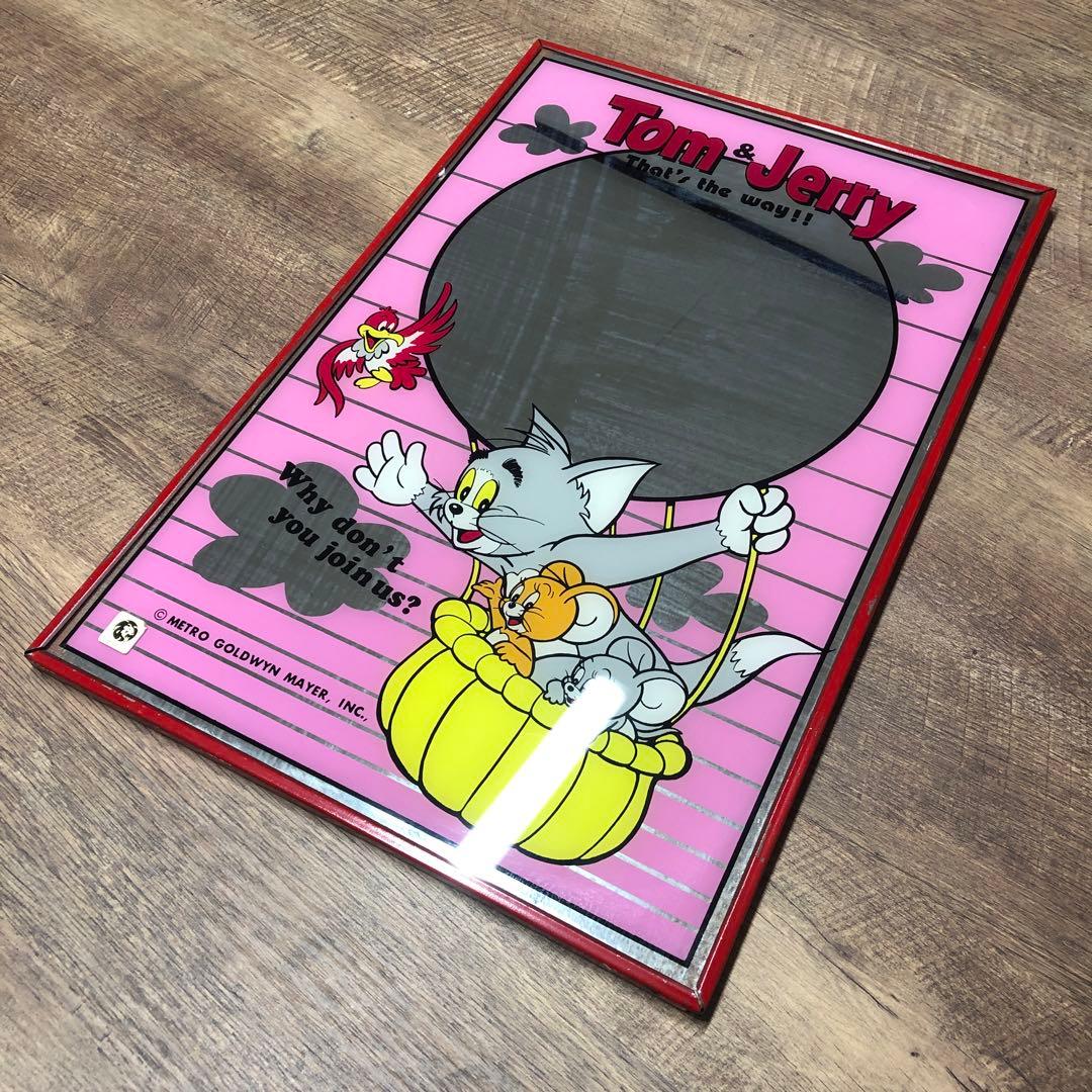 希少 MGM トムとジェリー パブミラー 壁掛け鏡