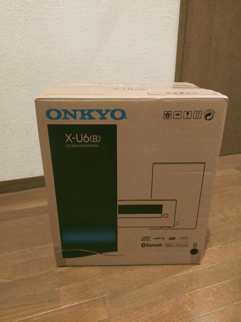ONKYO X-U6(B) CD RECEIVER SYSTEM 未使用品 保証