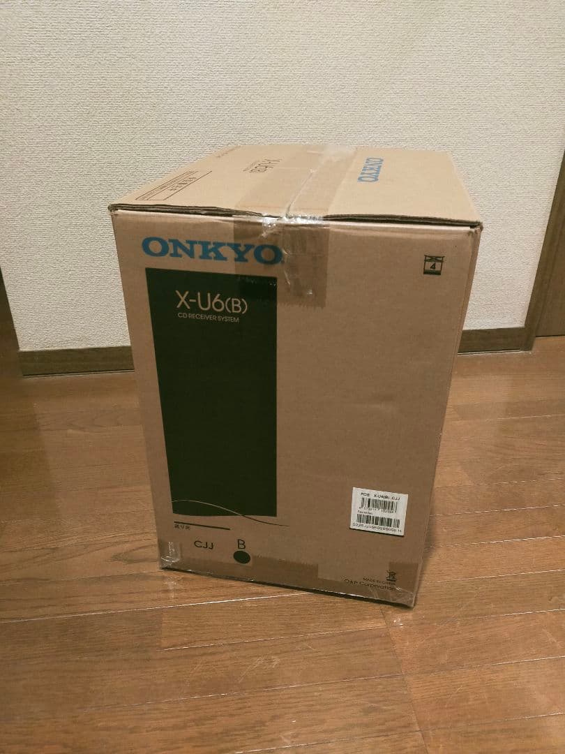 ONKYO X-U6(B) CD RECEIVER SYSTEM 未使用品 保証