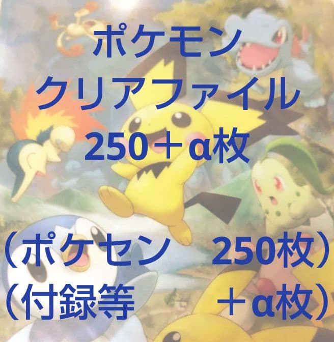 ポケモンクリアファイル250枚