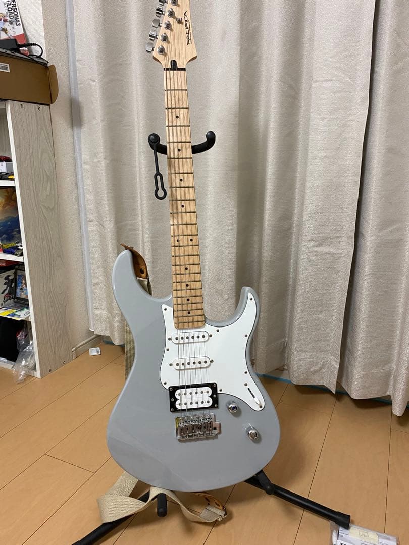 PACIFICA グレー エレキギター シングルコイル