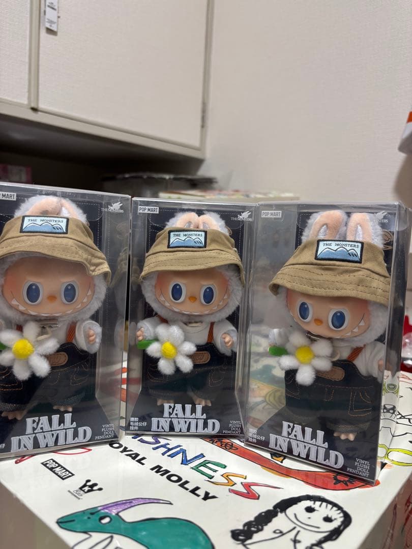 LABUBU THE MONSTERS FALL IN WILD ぬいぐるみx3