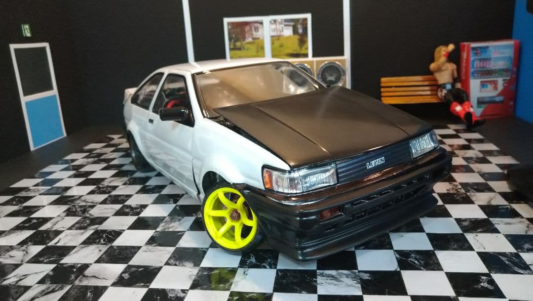 パンドラAE86レビンボディー3Dor