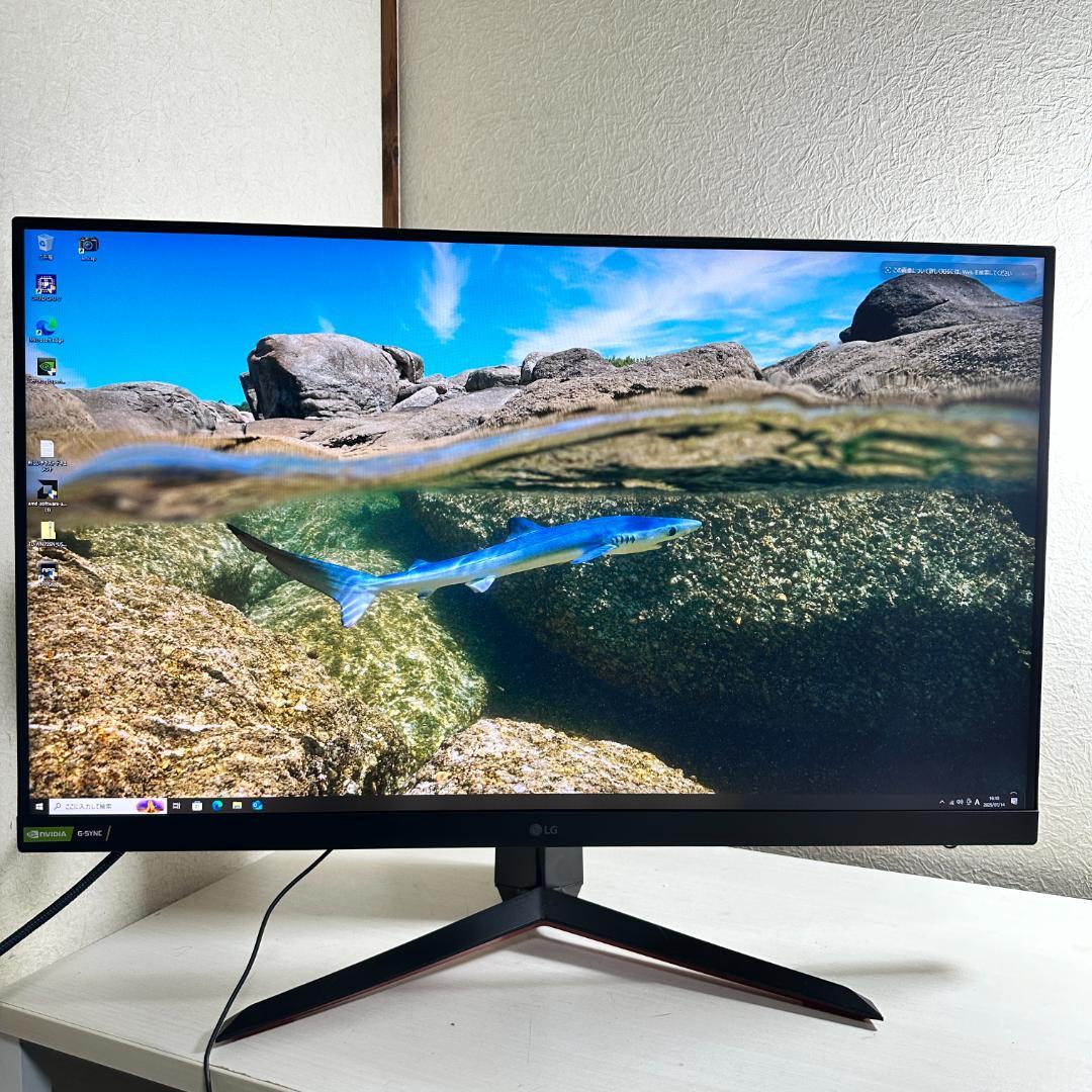 LG WQHD 165Hz 31.5インチ ゲーミングモニター