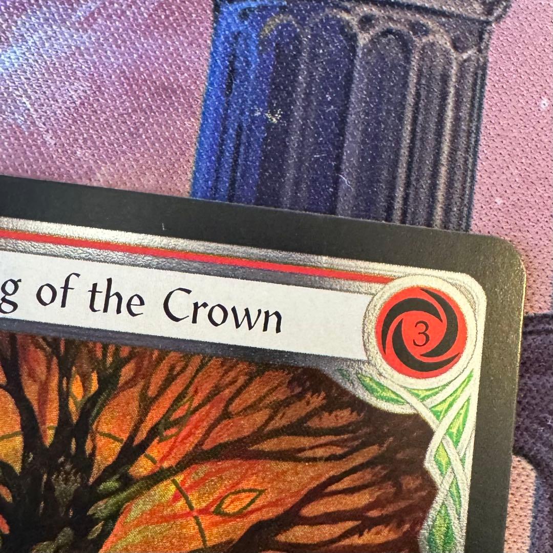 Felling of the Crown - プロモ版ColdFoil　FAB