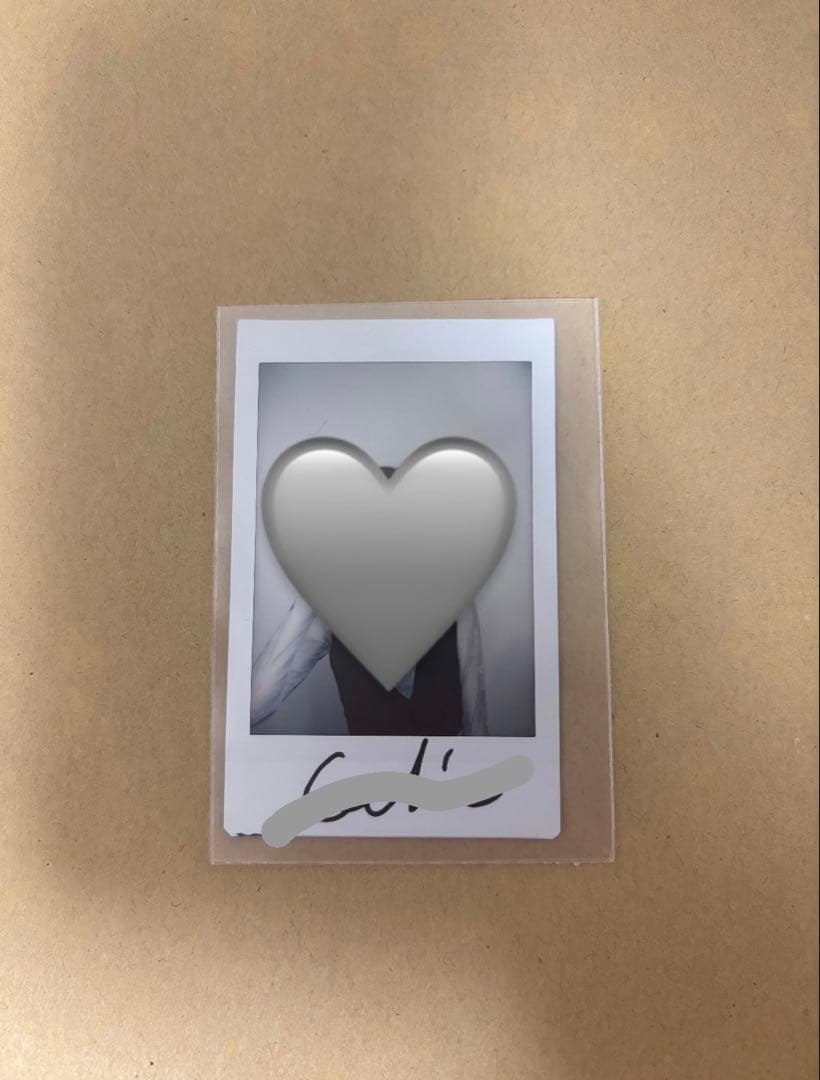 ive ガウル サイン入りチェキ (写真追加しました)