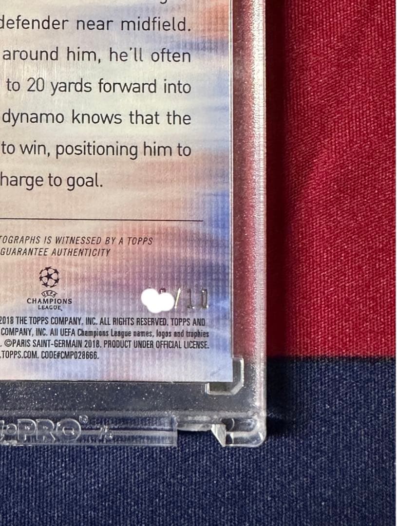 【10枚限定】ネイマール 直筆 サイン カード!!ネイマールカード