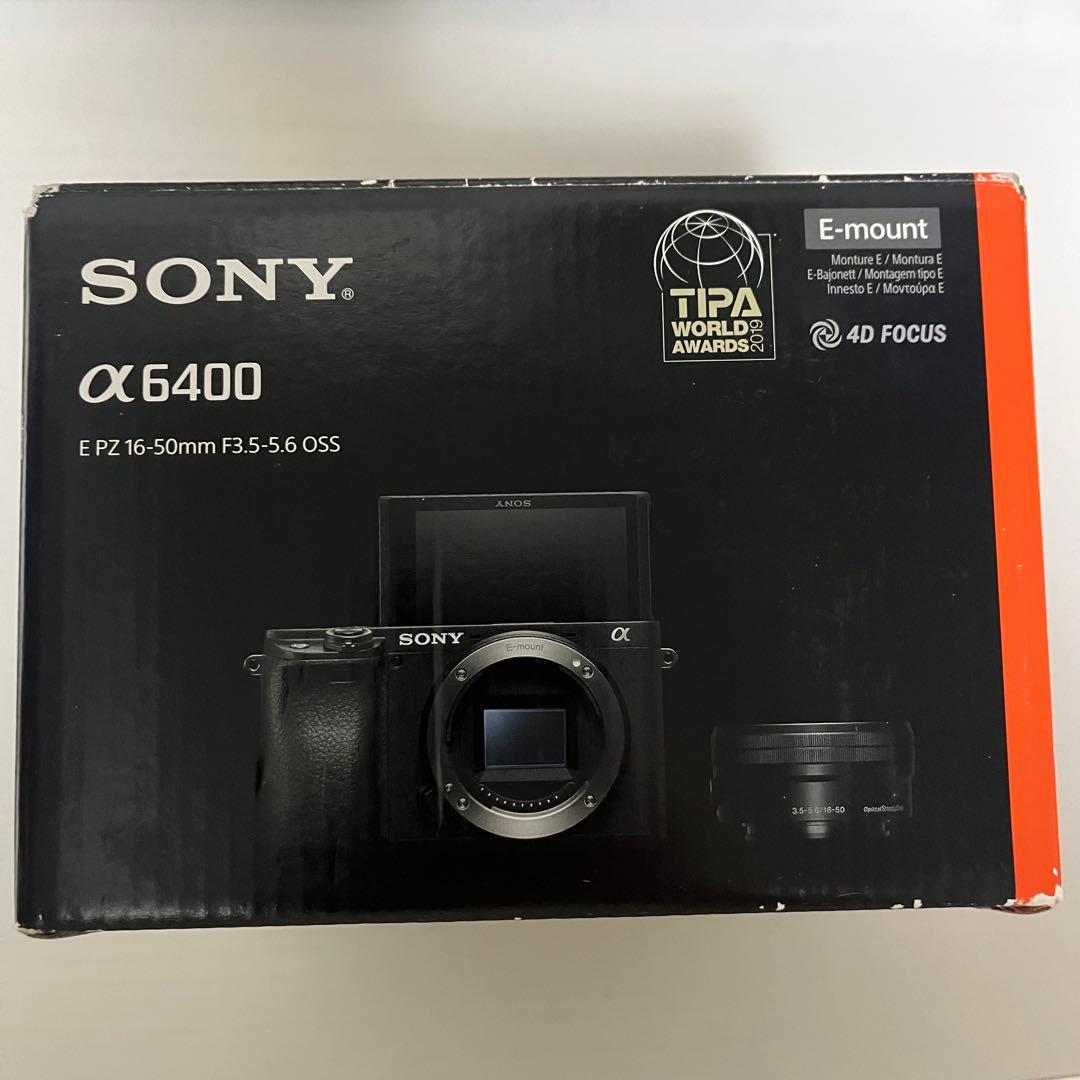 SONY α6400 ILCE-6400L パワーズームレンズキット ストラップ