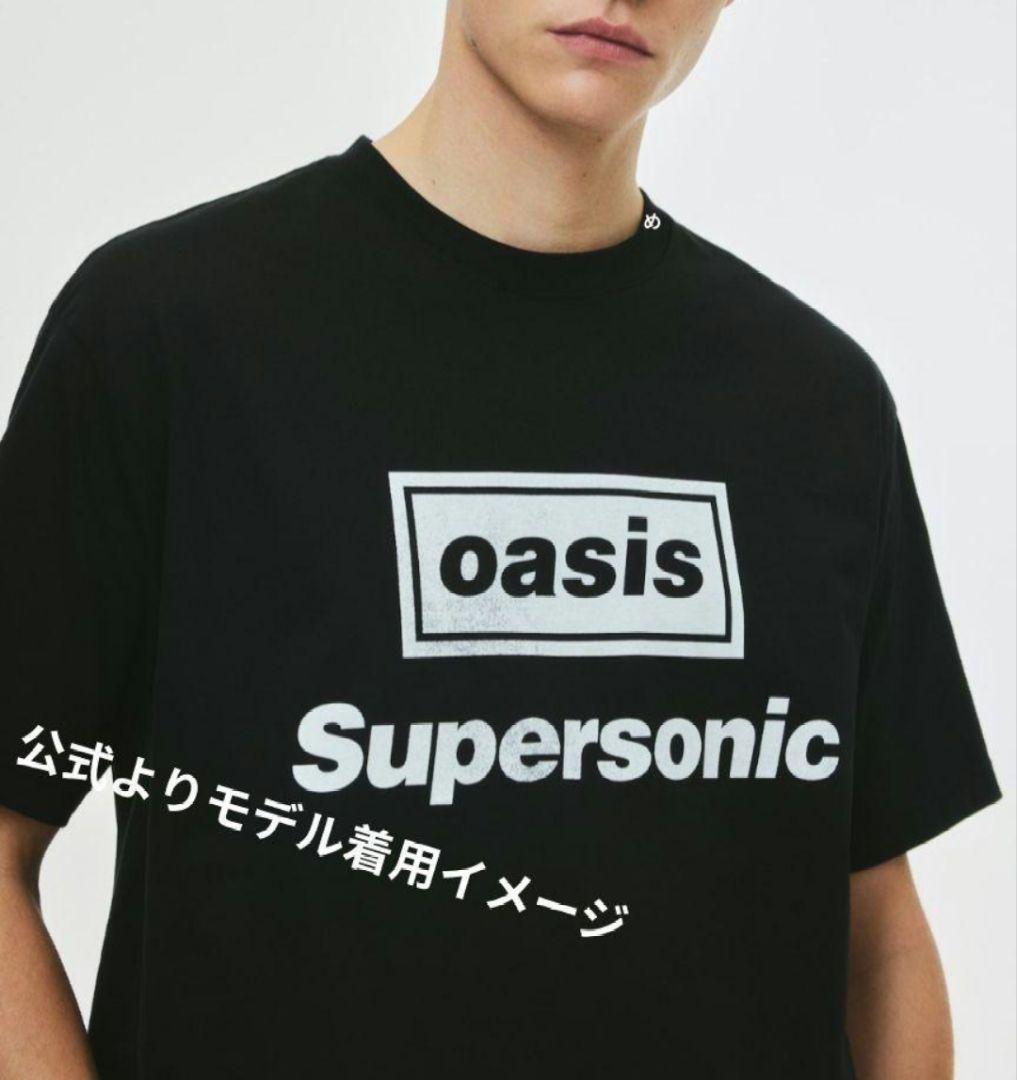 残り僅か！EU限定！完売品！oasis レアグッズ タンバリン Tシャツ 白T