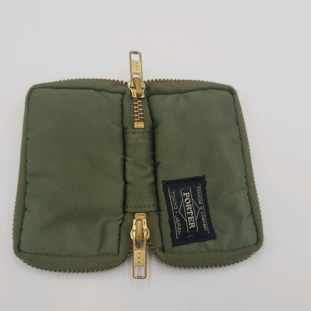 【美品】PORTER　ポーター　キーケース　セージグリーン　タンカー　希少