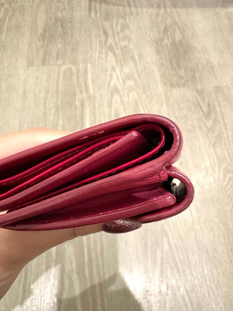 最終値下げ⭐︎PRADA ピンク 三つ折り財布