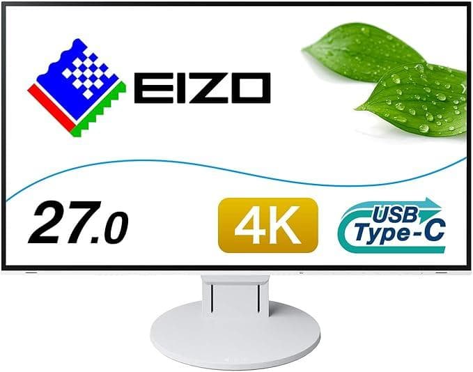 EIZO FlexScan EV2785-WT 27インチ ホワイト 美品