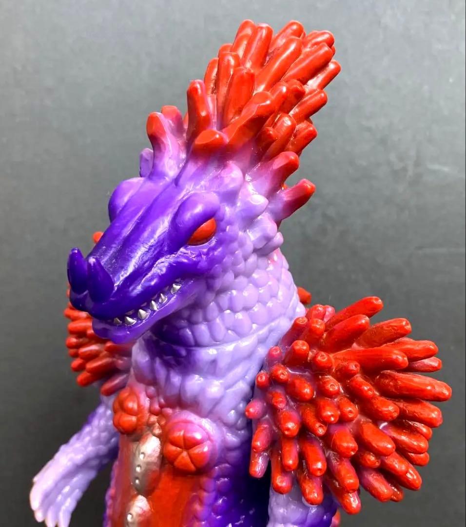 怪獣郷　ベロクロン　ソフビ　パープルカラーVer　2003年製造・販売