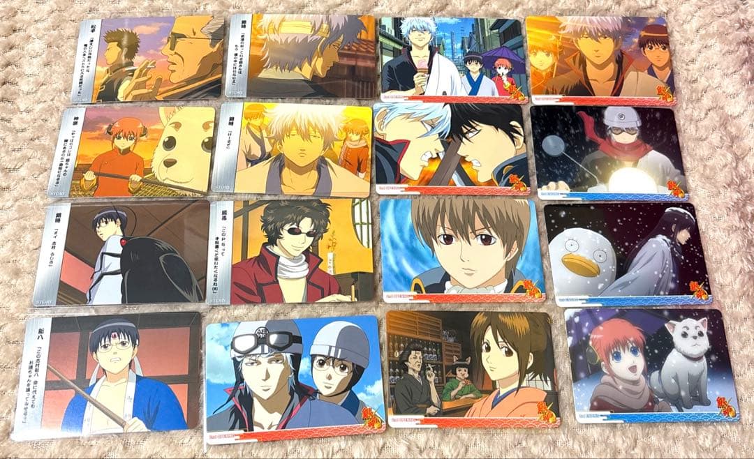 【美品】112 枚銀魂カードガム（教訓）＆カードダス マスターズ （ほぼコンプ）