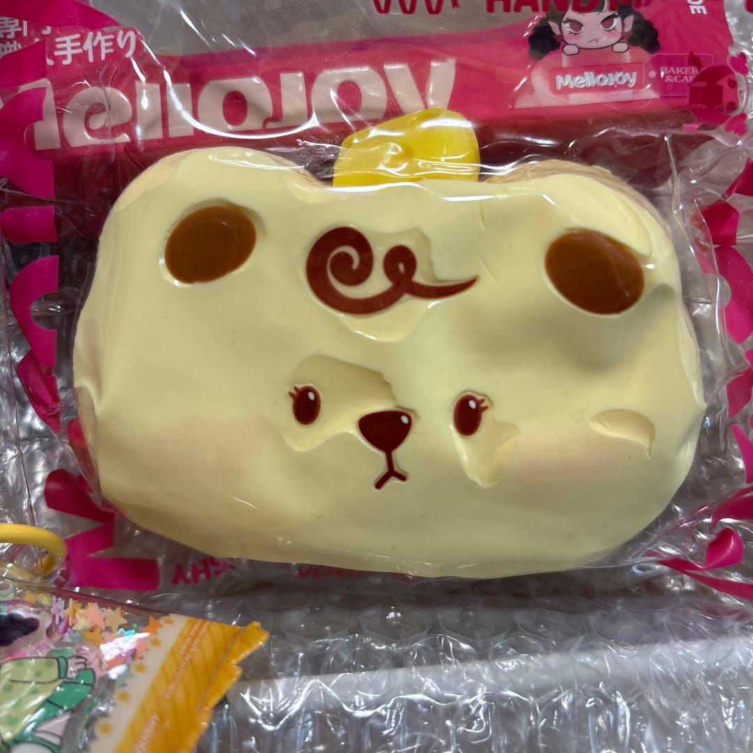 Mellojoy メロジョイ　スクイーズ　マカロン　チーズベア