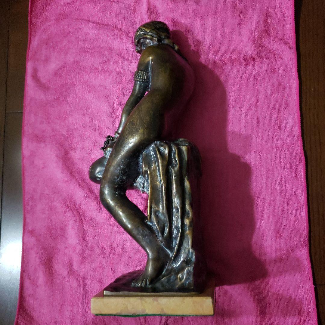 Giacomo ginotti- slave奴隷。ブロンズ彫刻 美術品