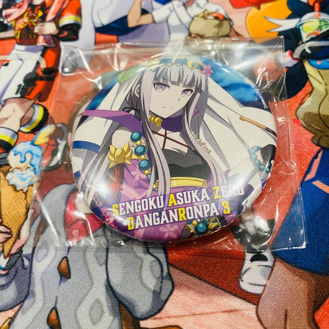 【当日発送】　戦国アスカZERO　ダンガンロンパコラボ　霧切響子の缶バッジ