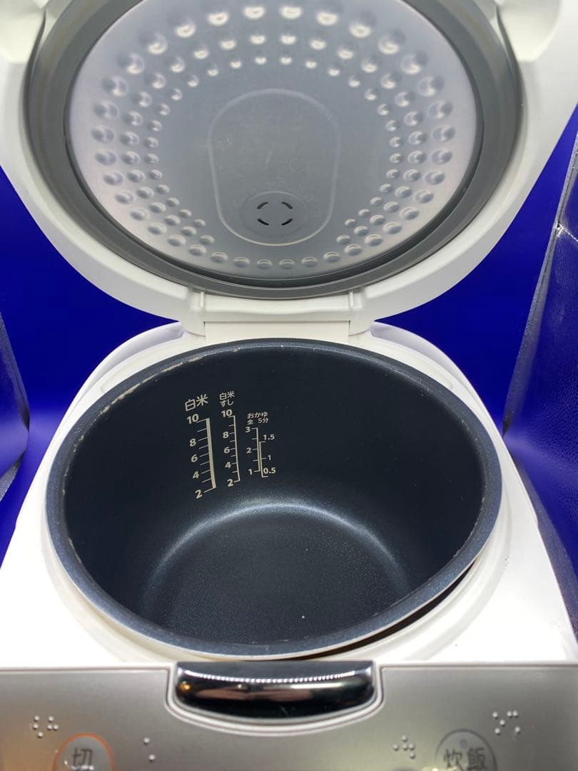 東芝のマイコンジャー炊飯器「RC-18MSL」一升(10合）炊き　中古品
