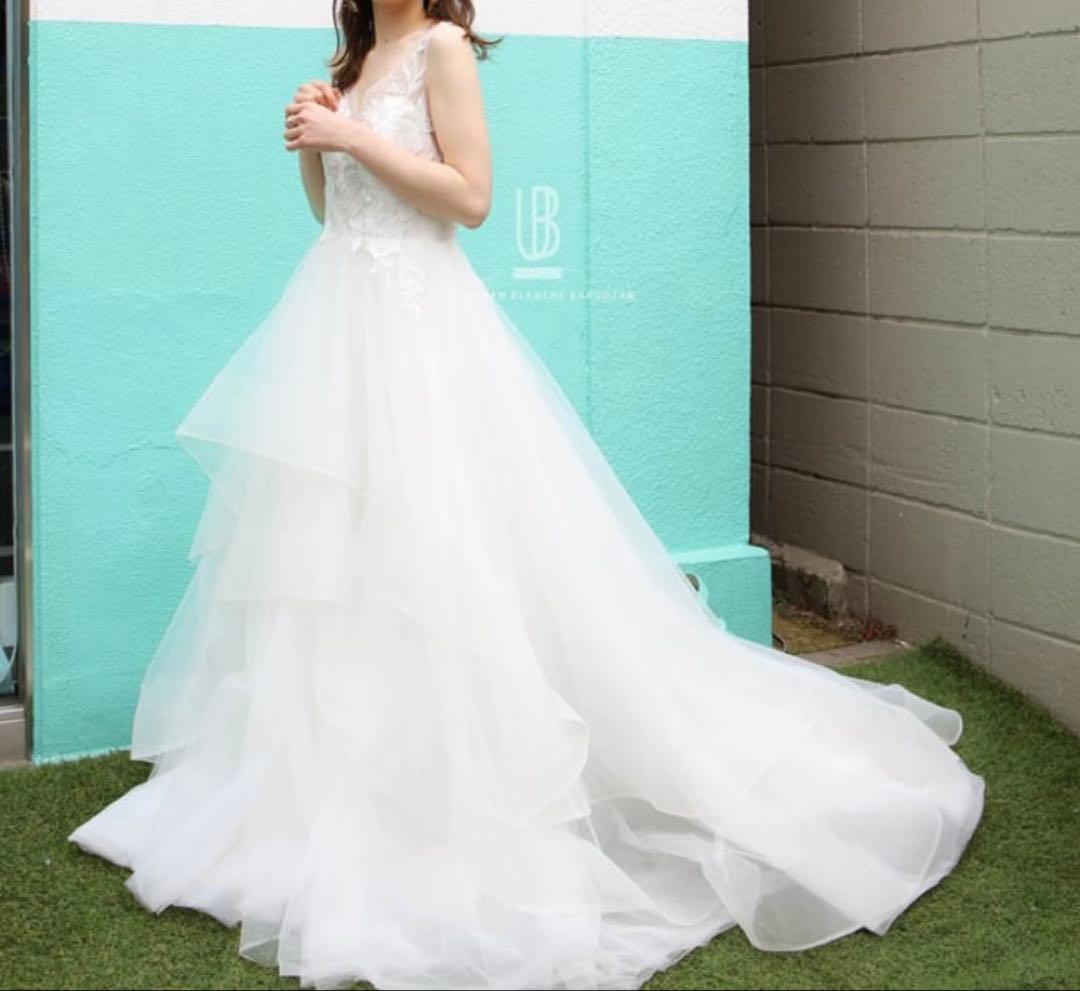 THE URBAN BLANCHE ウェディングドレス（ドレスカバー付き）