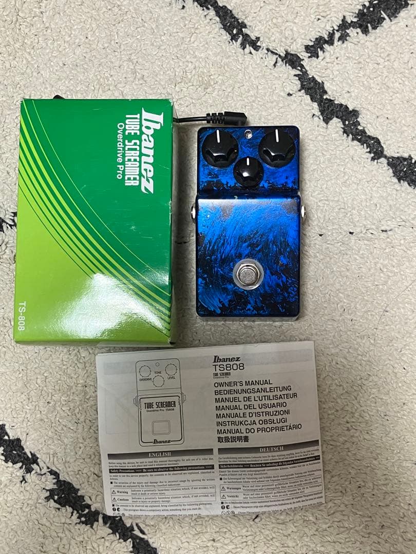 TS808 9overdrive9MOD チューブスクリーマー　オーバードライブ