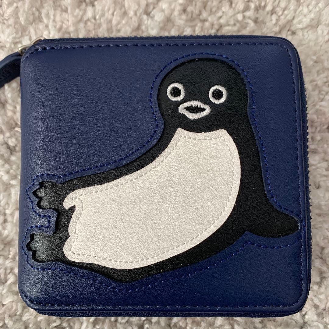 も*⭐様 グラニフ　さかざきちはる ペンギン　ジップウォレット　財布　スイカ　S